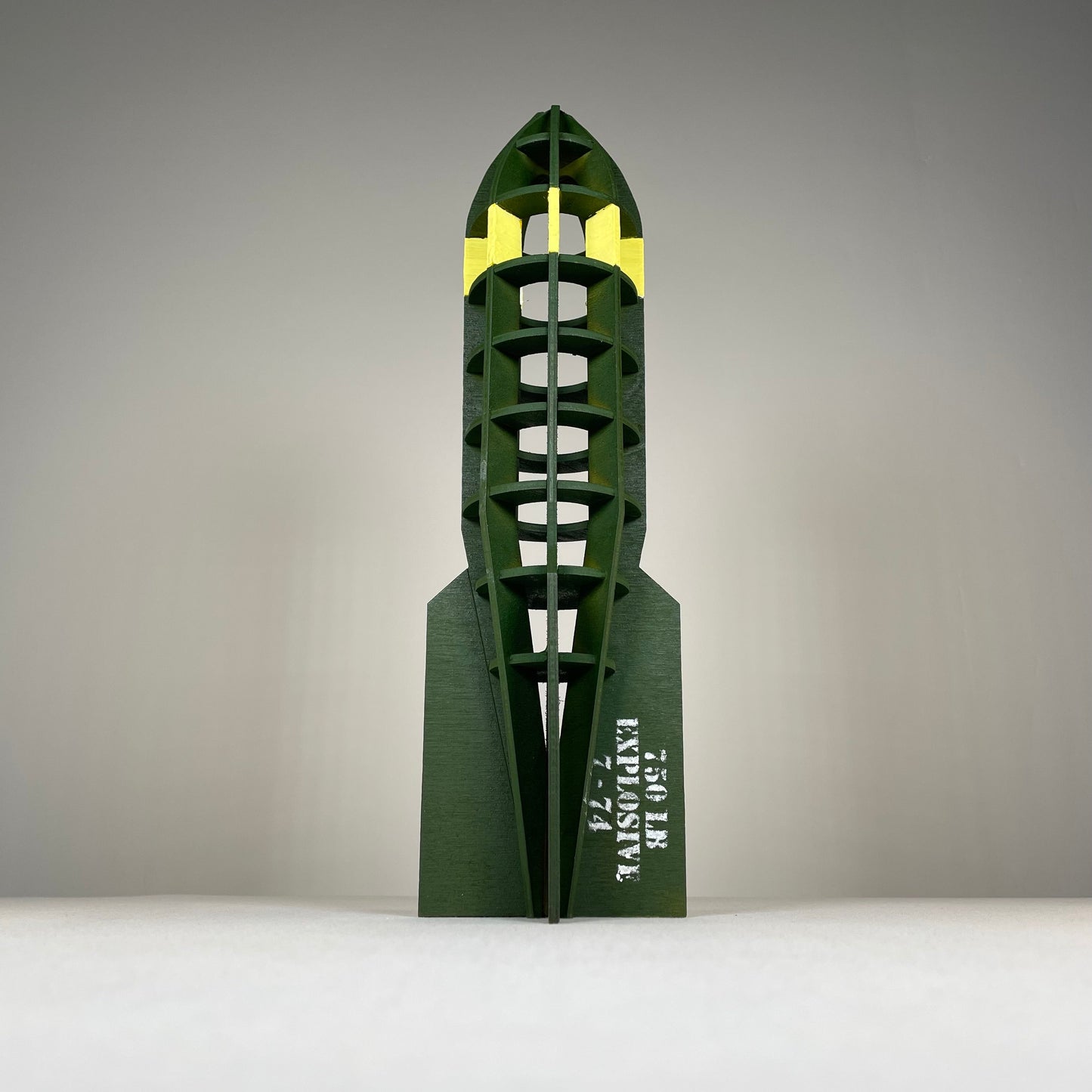Prop WW2 Bomb  - Flatpack Model Kit