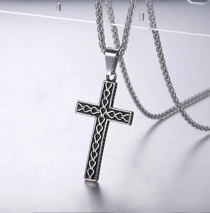 Vintage Cross Chain Necklace