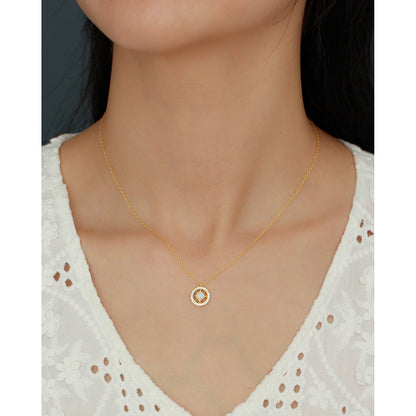 Moon and Sun Necklace