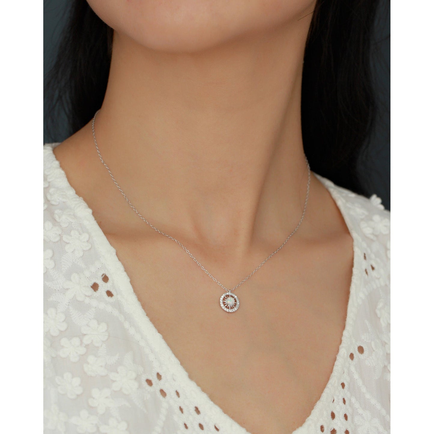 Moon and Sun Necklace
