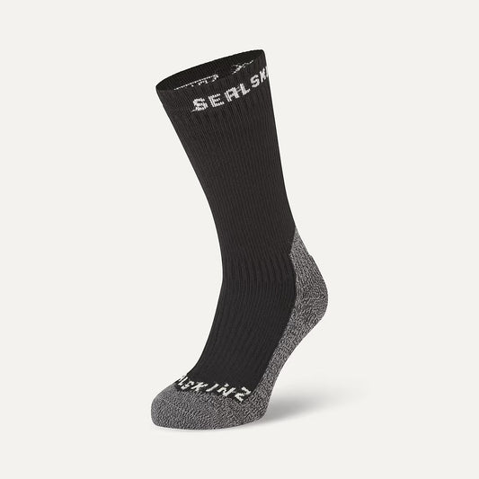 Sealskinz Stanfield Waterproof Extreme Cold Weather Mid Length Sock - Black