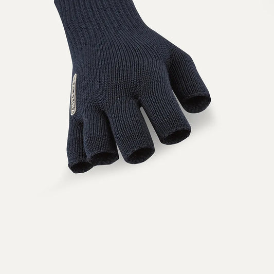 Sealskinz Thornham Merino Fingerless Glove - Navy One Size