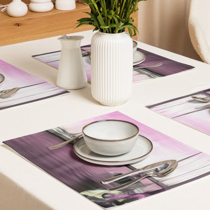 The Sleeping Yachts (at Evening) - Placemat Set