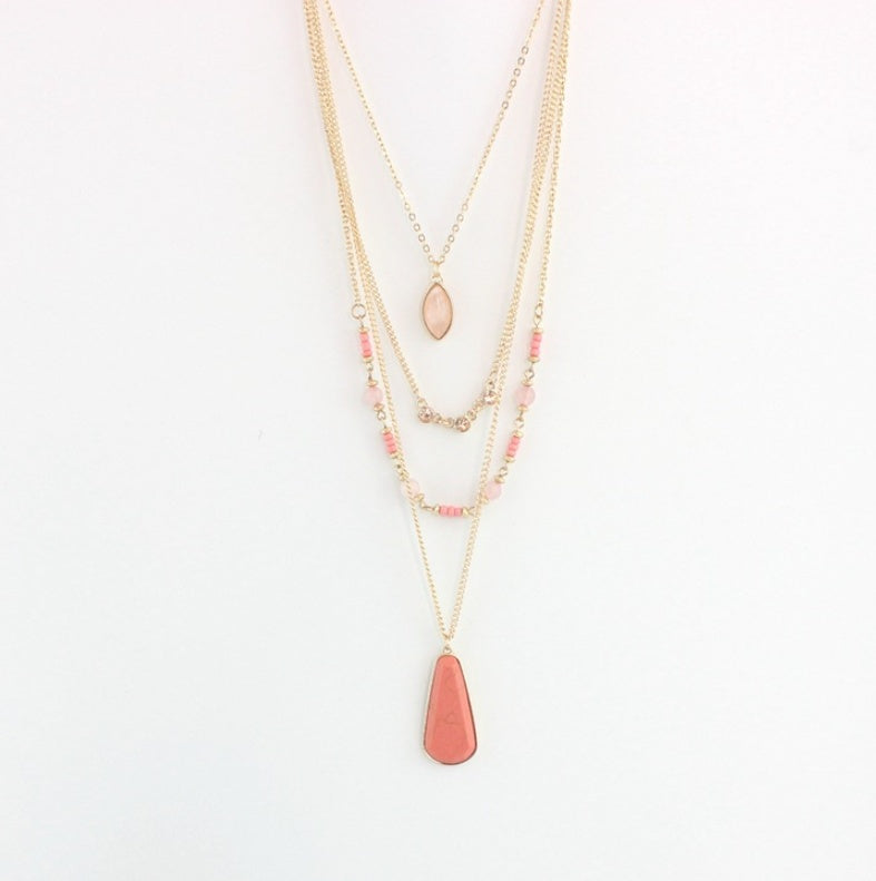 Four-Layer Hippie Necklace