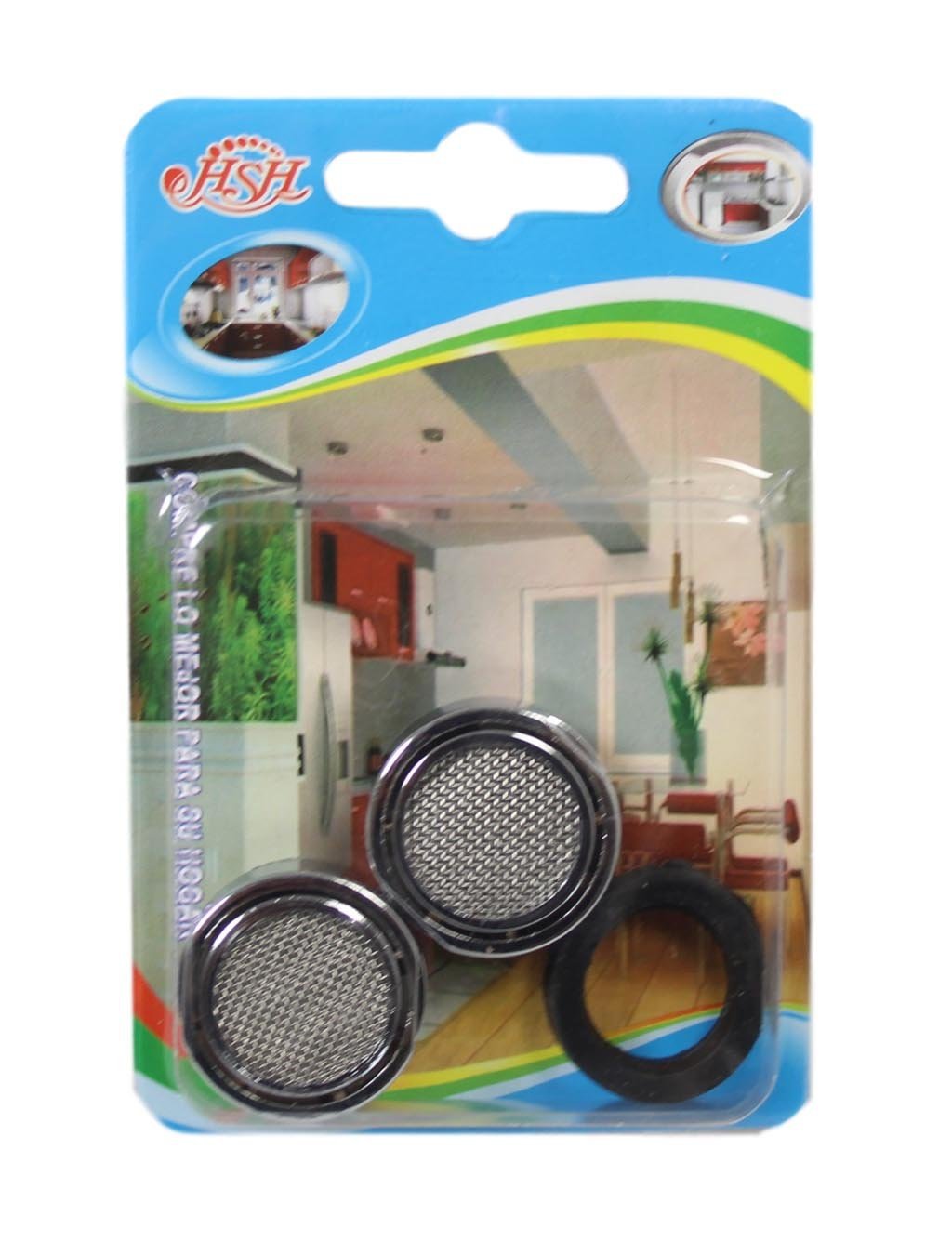 Modern Metal Kitchen Tap Set with Washers