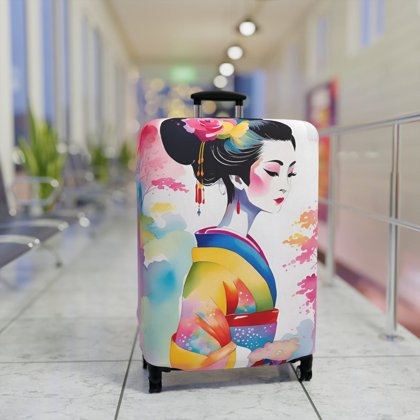 Geisha Girl – Protective Suitcase Cover