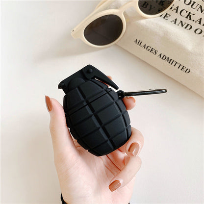 Hand Grenade Silicone Protective Case for AirPods