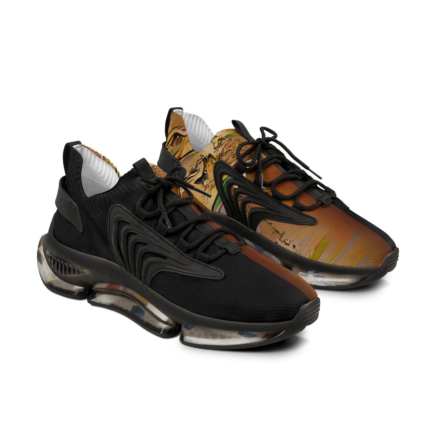 Half Black Half Gāolàng - Mens Street Sneakers
