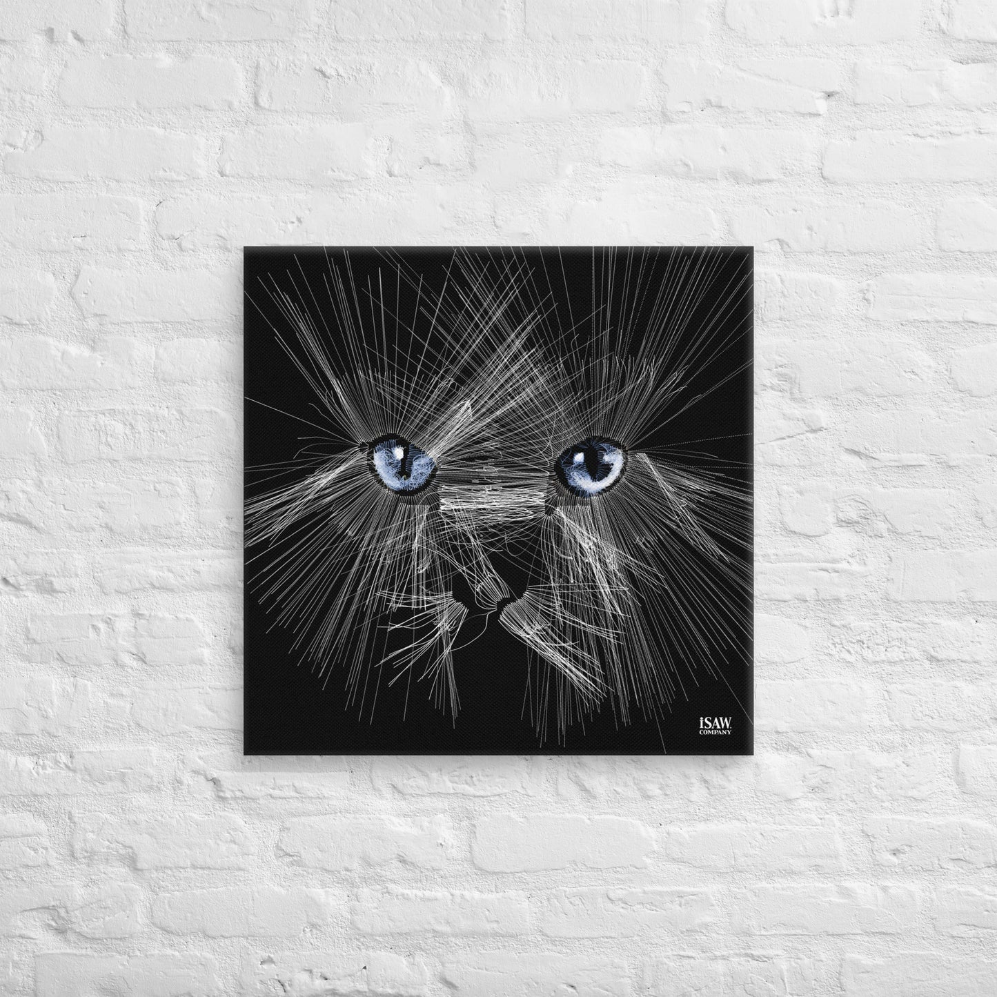 Mister Whiskers - Canvas Print