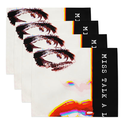 Miss Talk A Lot - Placemat Set