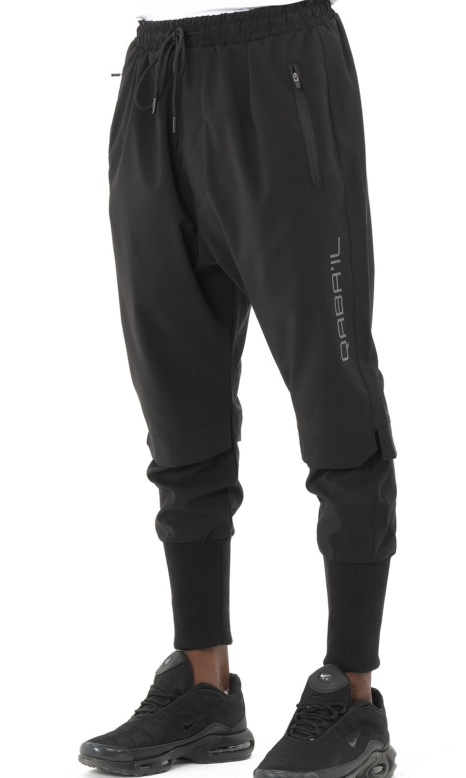 QL Pantalon Cross Over in Black