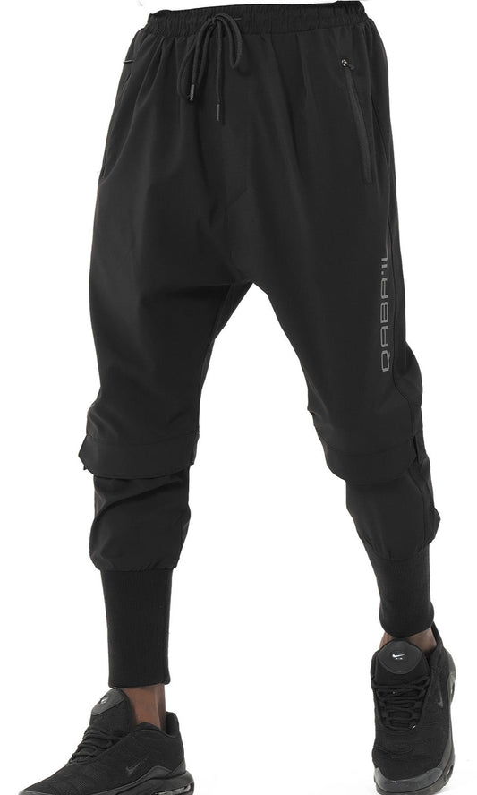 QL Pantalon Cross Over in Black
