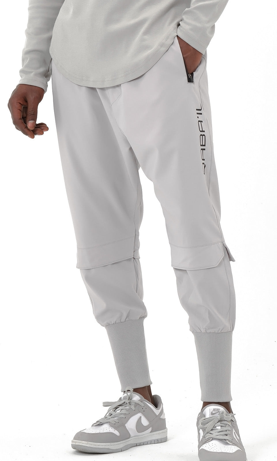QL Pantalon Cross Over in Grey