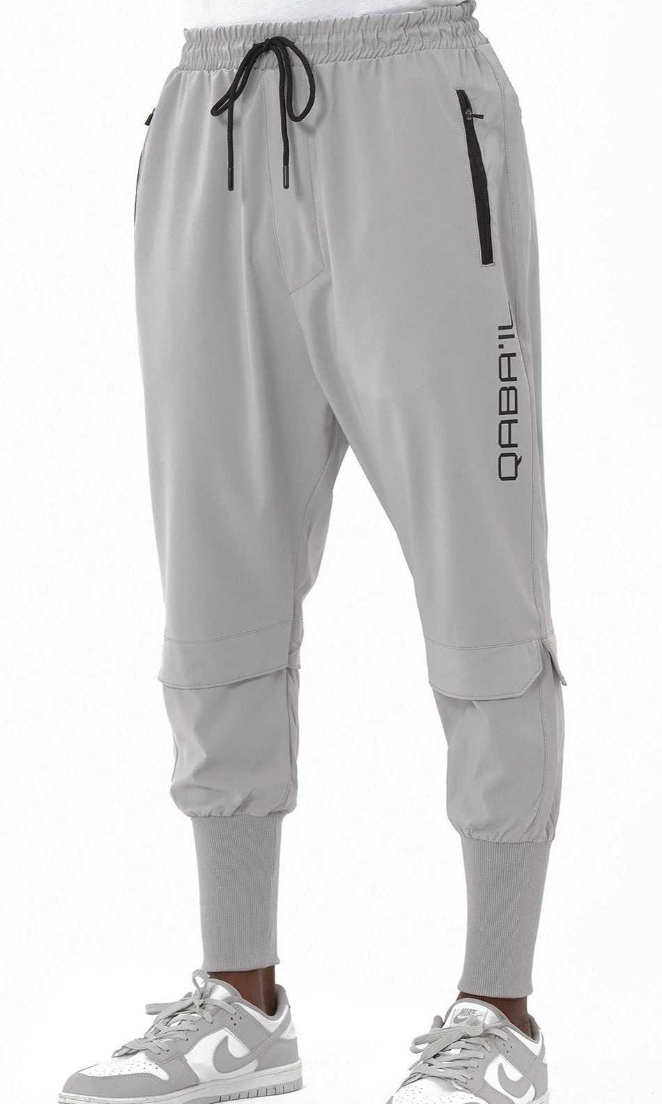 QL Pantalon Cross Over in Grey