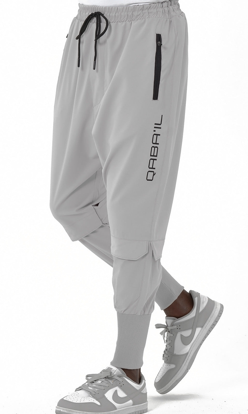 QL Pantalon Cross Over in Grey