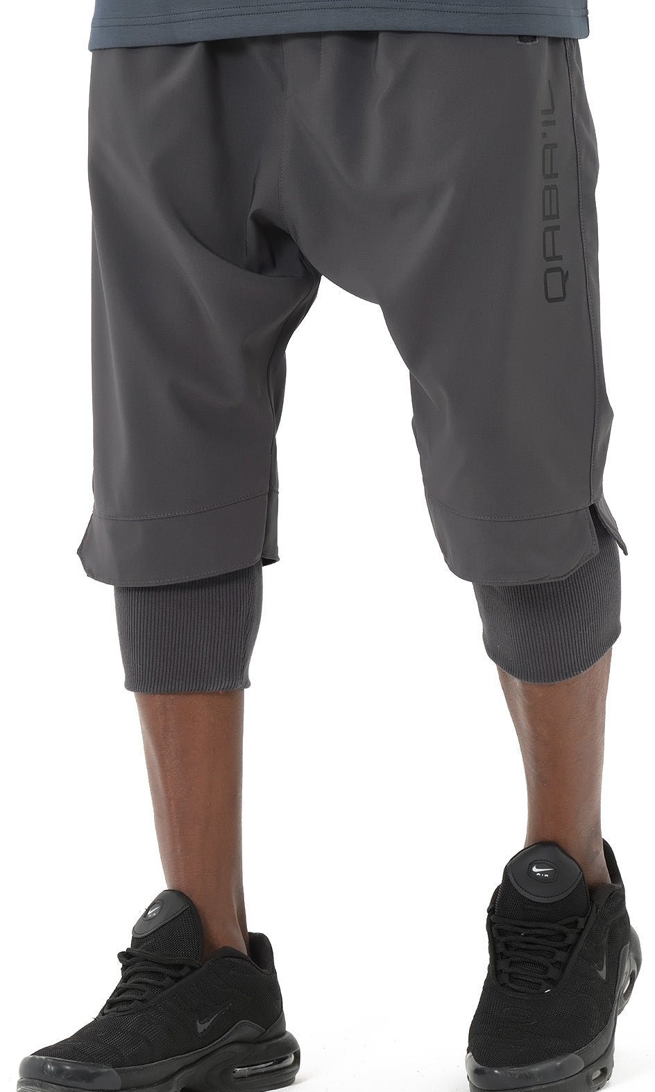 QL Pantalon Cross Over in Dark Grey