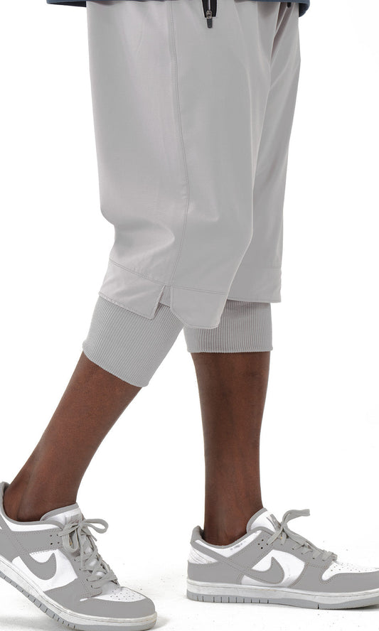 QL Pantalon Cross Over in Grey