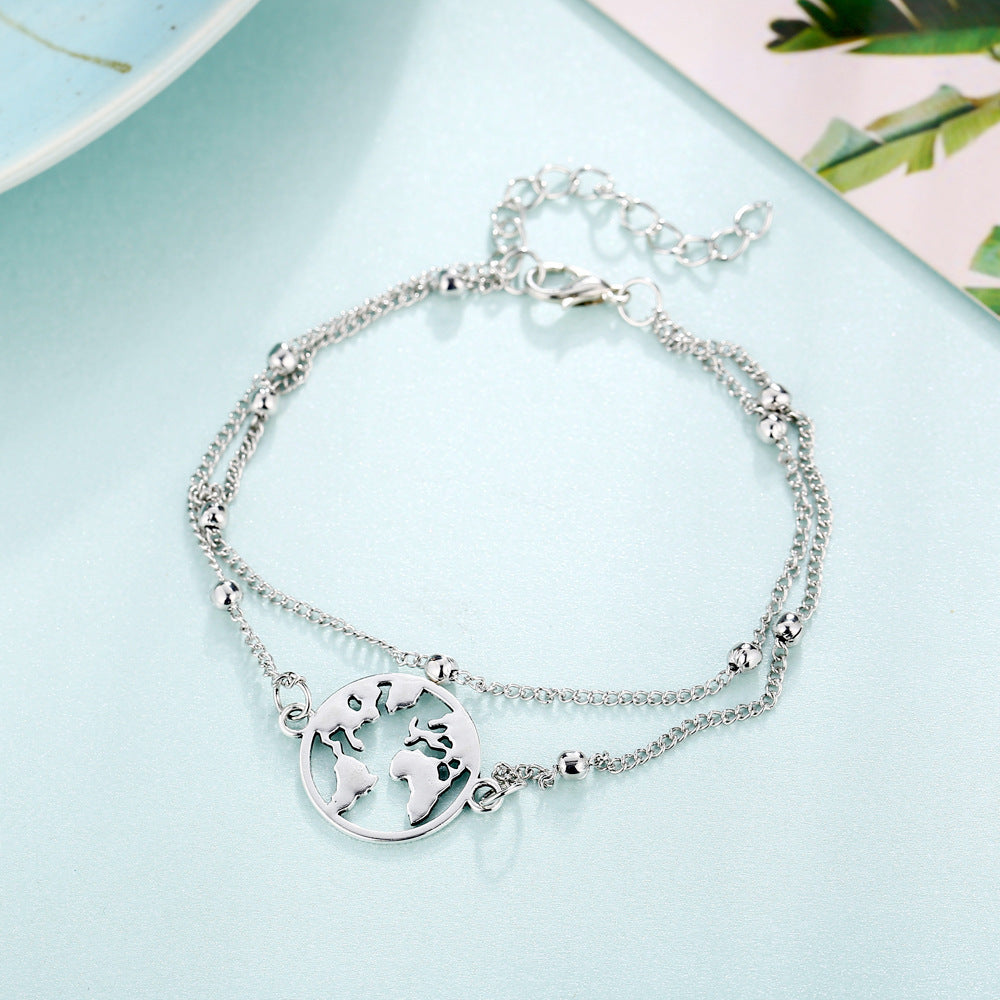 Three-Piece Anklet Set