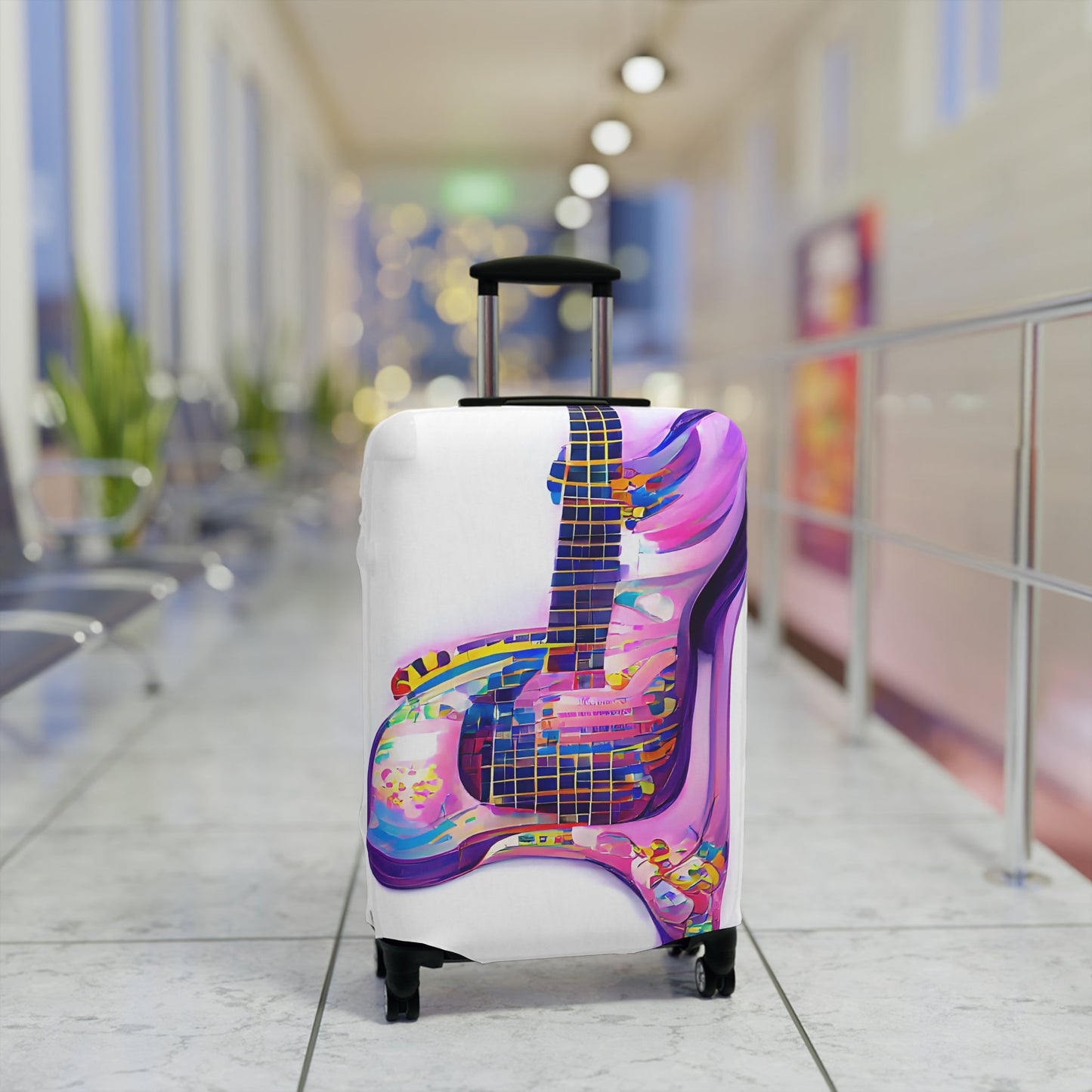 Hippie Guitar - Protective Suitcase Cover