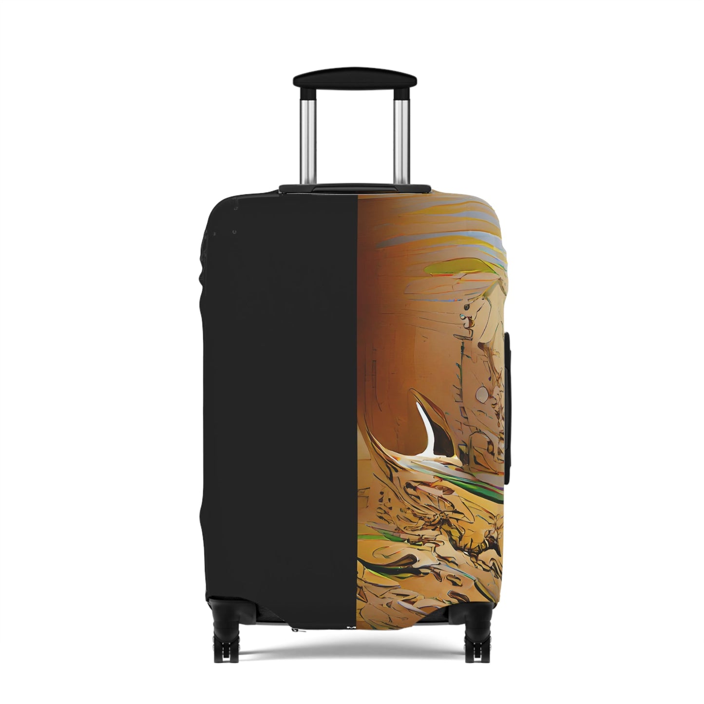 Half Black Half Gāolàng – Protective Suitcase Cover