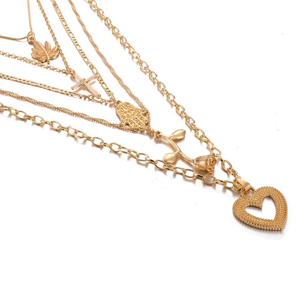 Vintage Snake Bone Chain Necklace