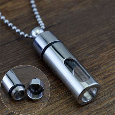 Perfume Bottle Pendant Necklace