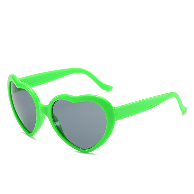 Heart-Shaped Light Diffraction Glasses