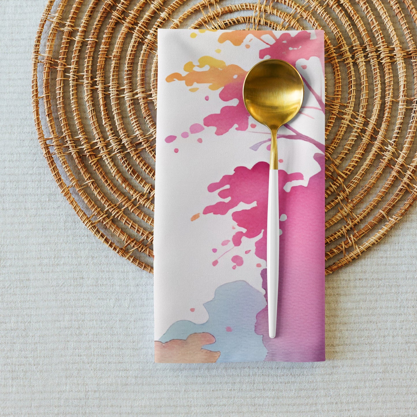 Geisha Girl - Cloth Napkin Set