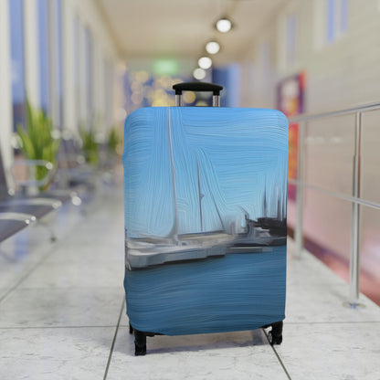 The Sleeping Yachts (at Morning) – Protective Suitcase Cover