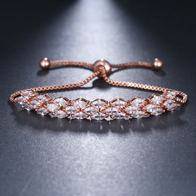 Horse Eye Zircon Bracelets