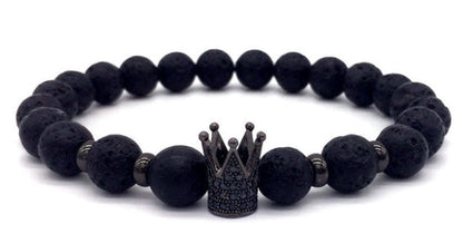 Men's Crown & Medieval Helmet Bracelet