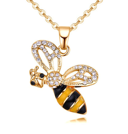 Bee Pendant Necklace