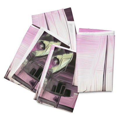 The Sleeping Yachts (at Evening) - Cloth Napkin Set