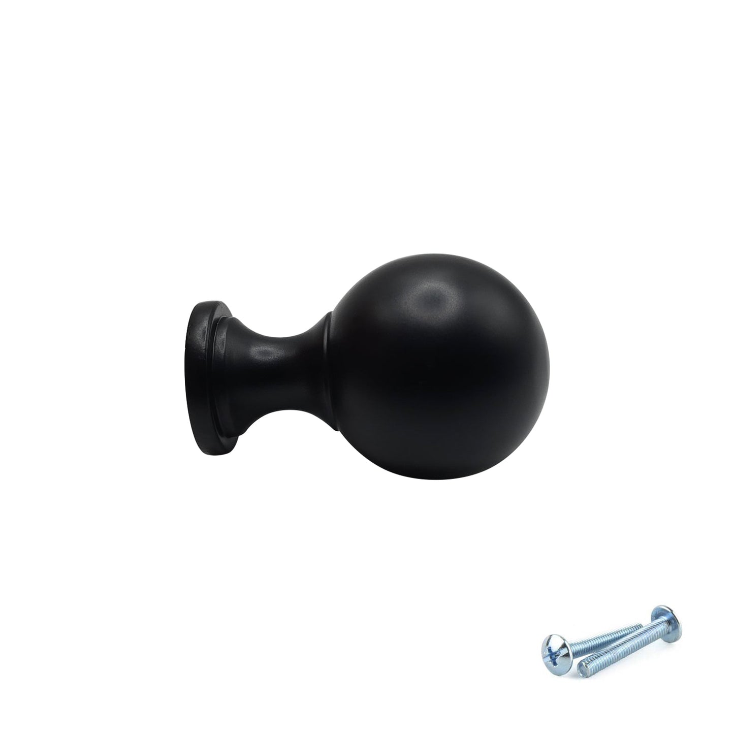 M4TEC Knob Handle Black Doors or Cupboards VG9 Series