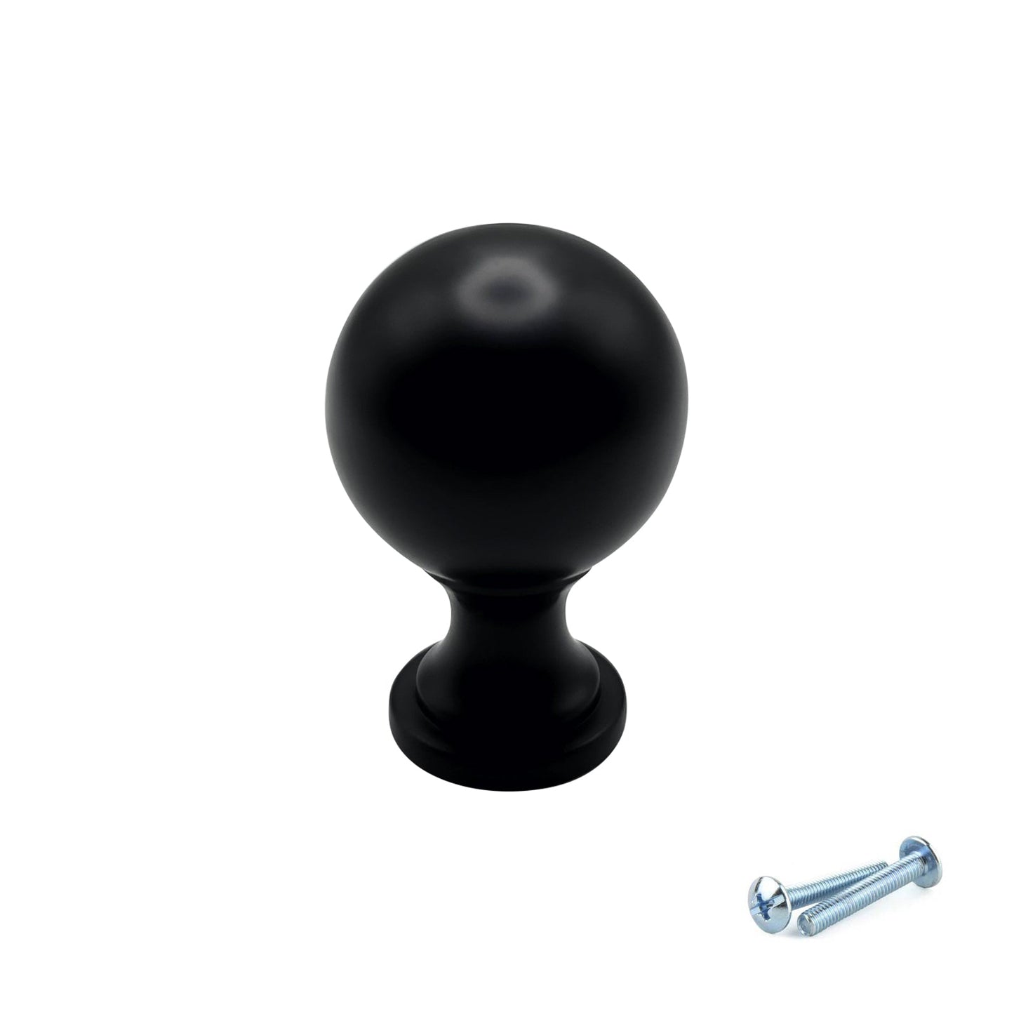 M4TEC Knob Handle Black Doors or Cupboards VG9 Series
