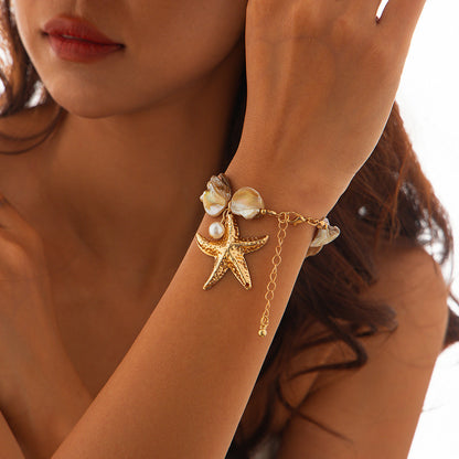 Classic Conch Pendant Jewellery Set for Women