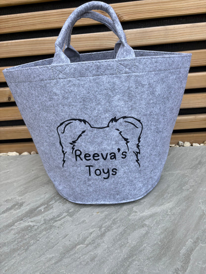Personalised Pet Toy Bag