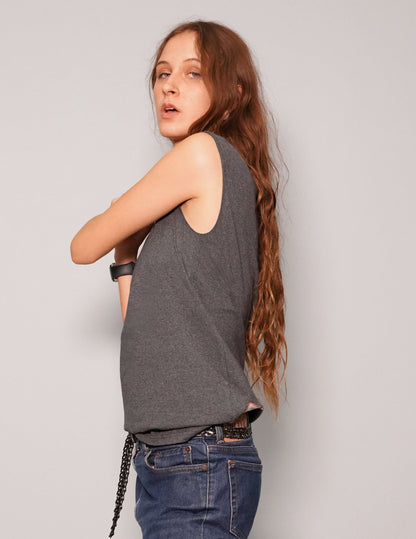 'Saint' T-Shirt in Grey