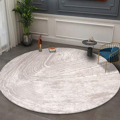 Tazim Round Wool Rug, Three Styles Available
