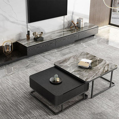 Nathan TV Stand, Sintered Stone