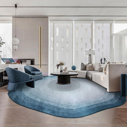 Mundo Fractal Wool Rug, Various Shapes Available