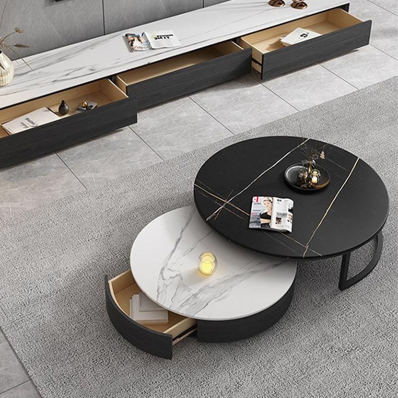 Kahoo Nesting Coffee Table, Sintered Stone