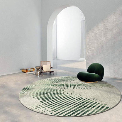 Vaserely Round Wool Rug, Various Shapes Available