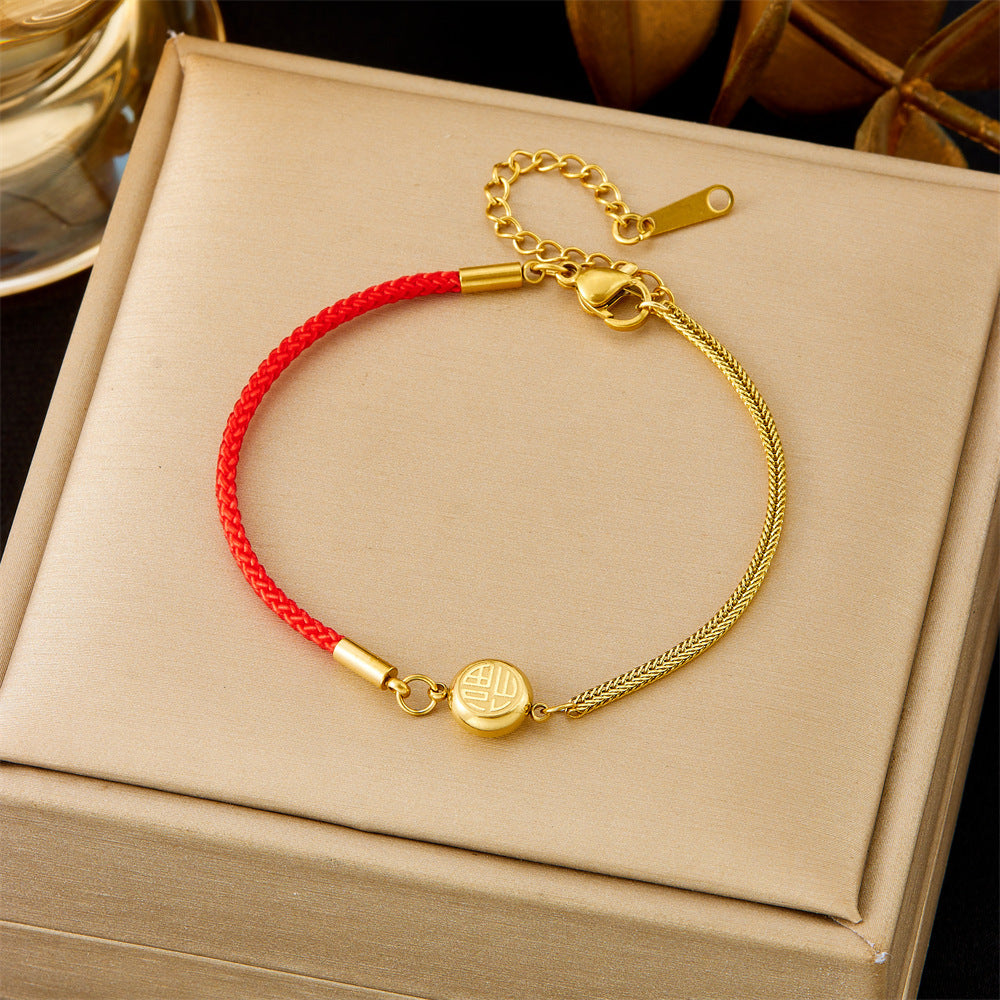 Luxury Women’s Titanium Steel Bracelets