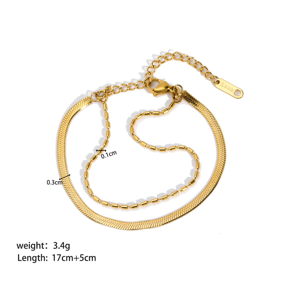 Gold Simple Bracelets