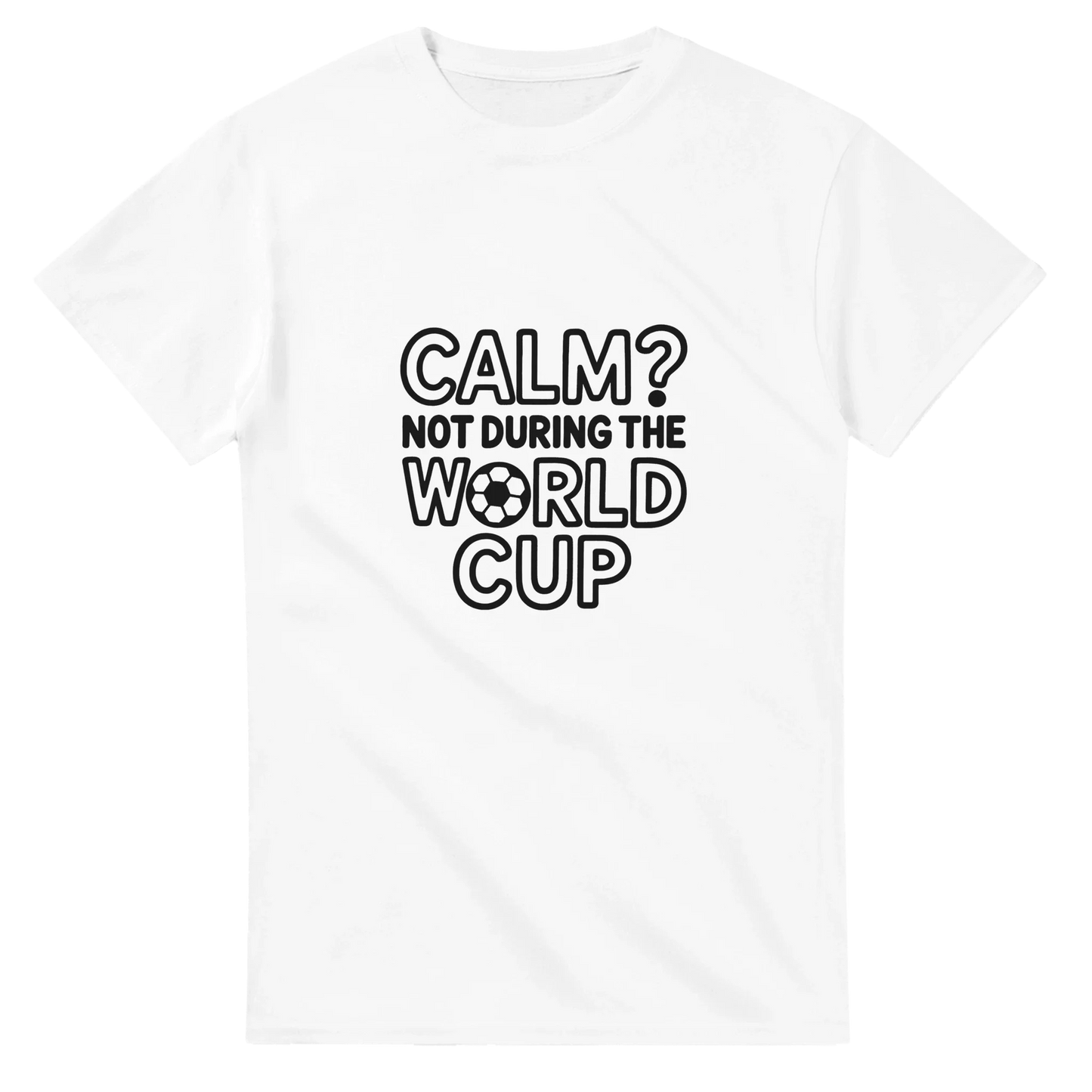 Calm? Never. England Match Day Heavyweight Unisex Crewneck T-Shirt | Football World Cup 2026 Tee