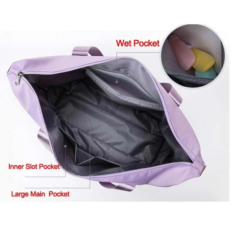 Foldable Waterproof Travel Bags - Large