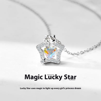 Bow Star Magic S925 Silver Necklace