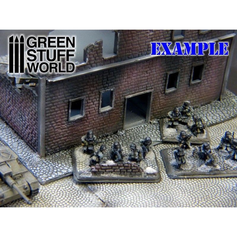 Green Stuff World Rolling Pin Cobblestone 15mm