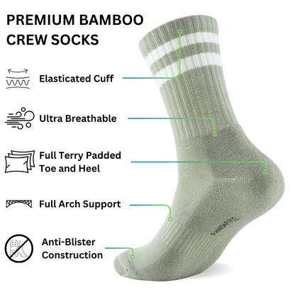Bamboo Crew Socks
